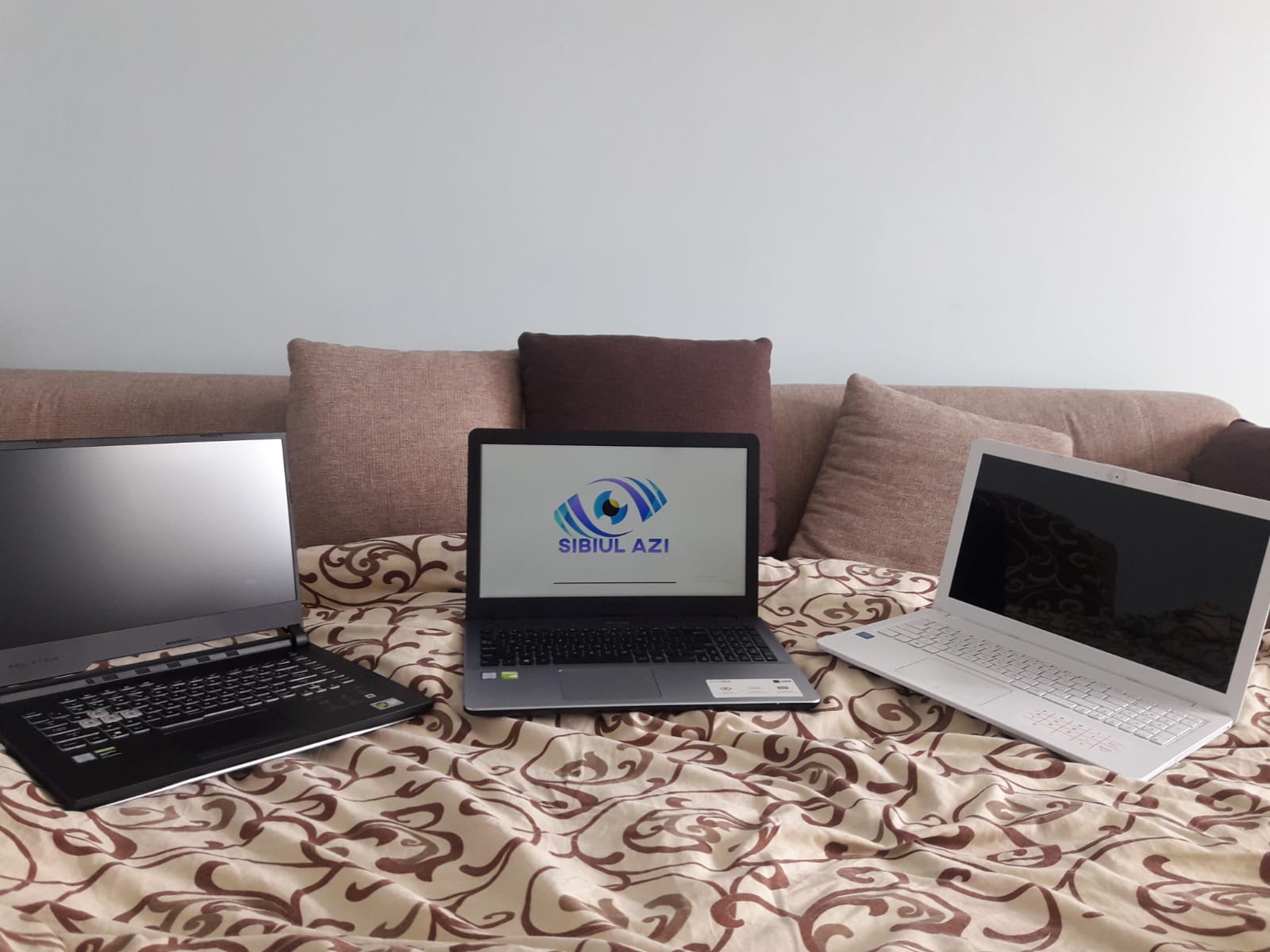 Chetă de laptopuri, organizată la Sibiu