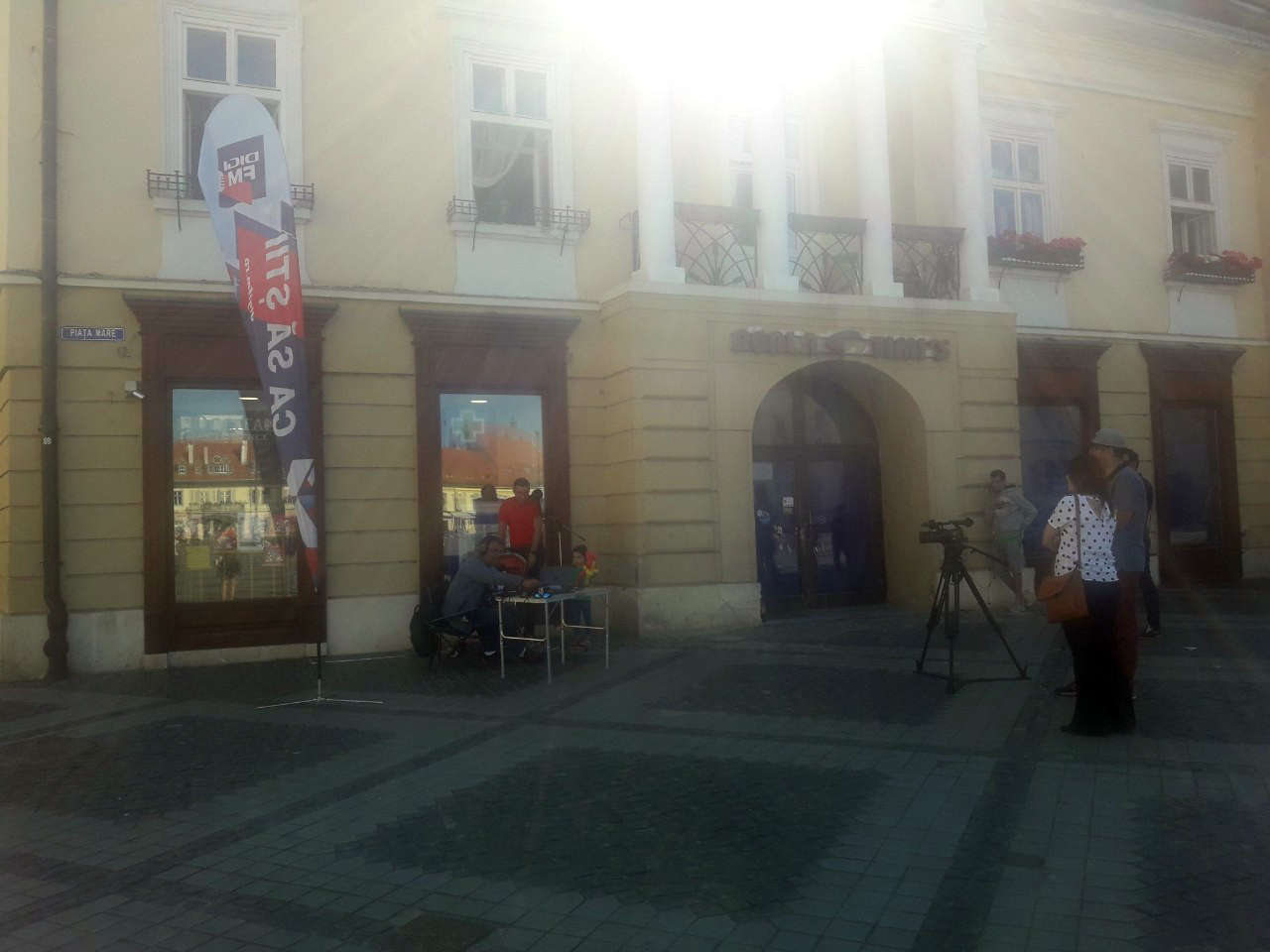 Sibienii, în direct, cu Lucian Mîndruță, în Piața Mare