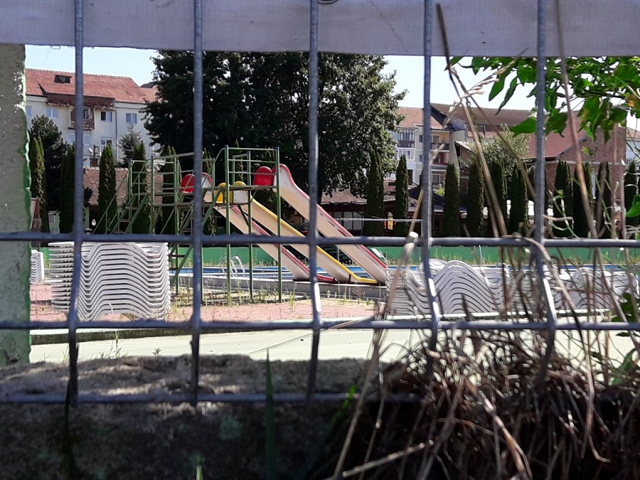 Ce se întâmplă la singurul ștrand din Sibiu