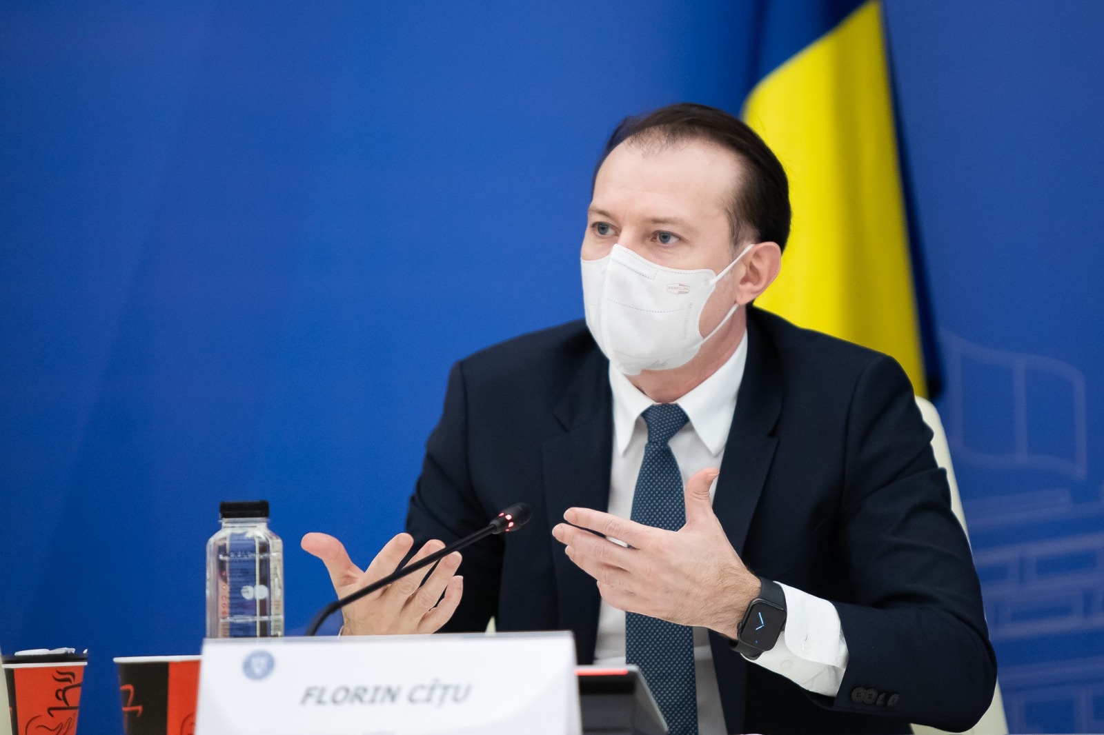 Premierul Florin Cîțu, despre noul an școlar: „Suntem încă în pandemie, trebuie să ținem cont de asta!