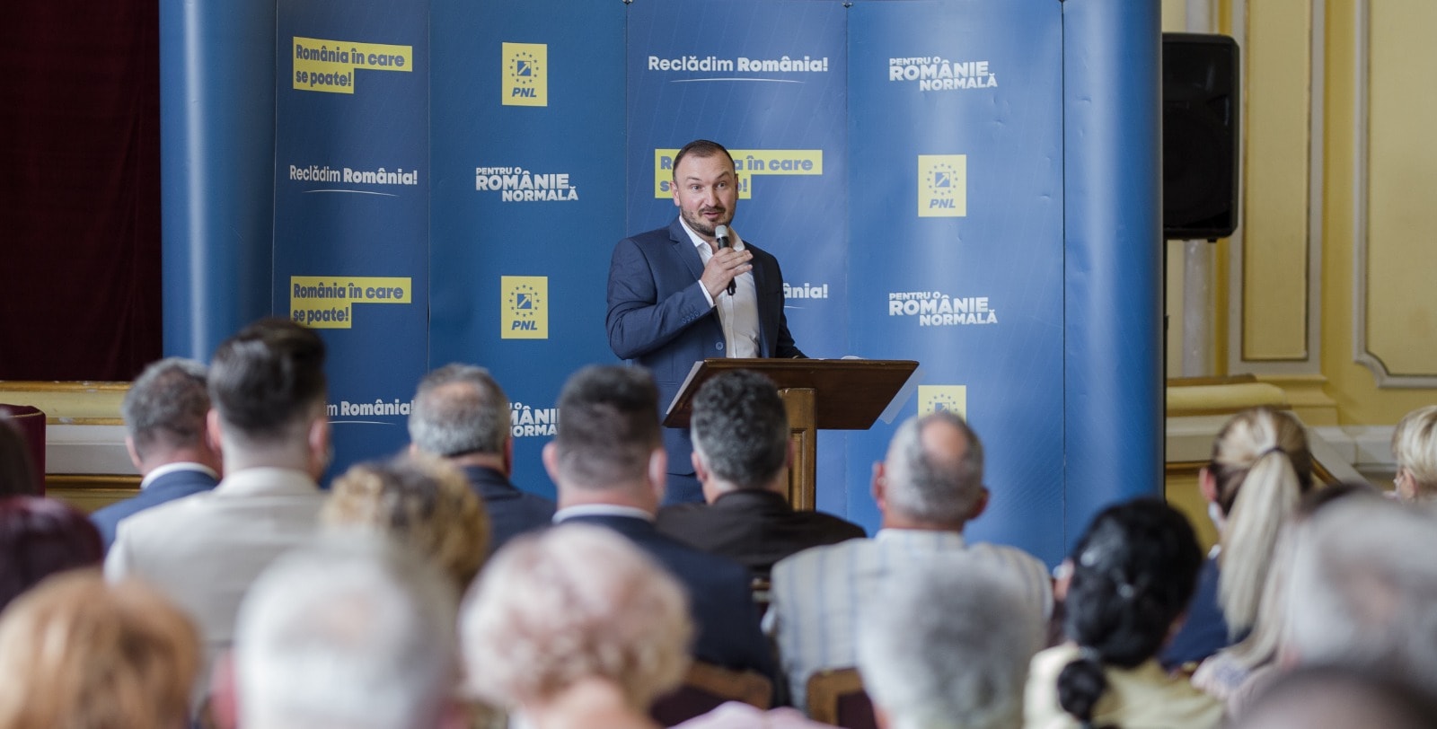 Adrian Bibu, noul președinte al organizației municipale PNL Sibiu