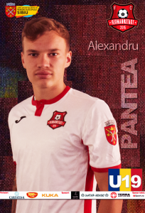 Alexandru Pantea de la FC Hermannstadt, convocat la Echipa Națională a României U19