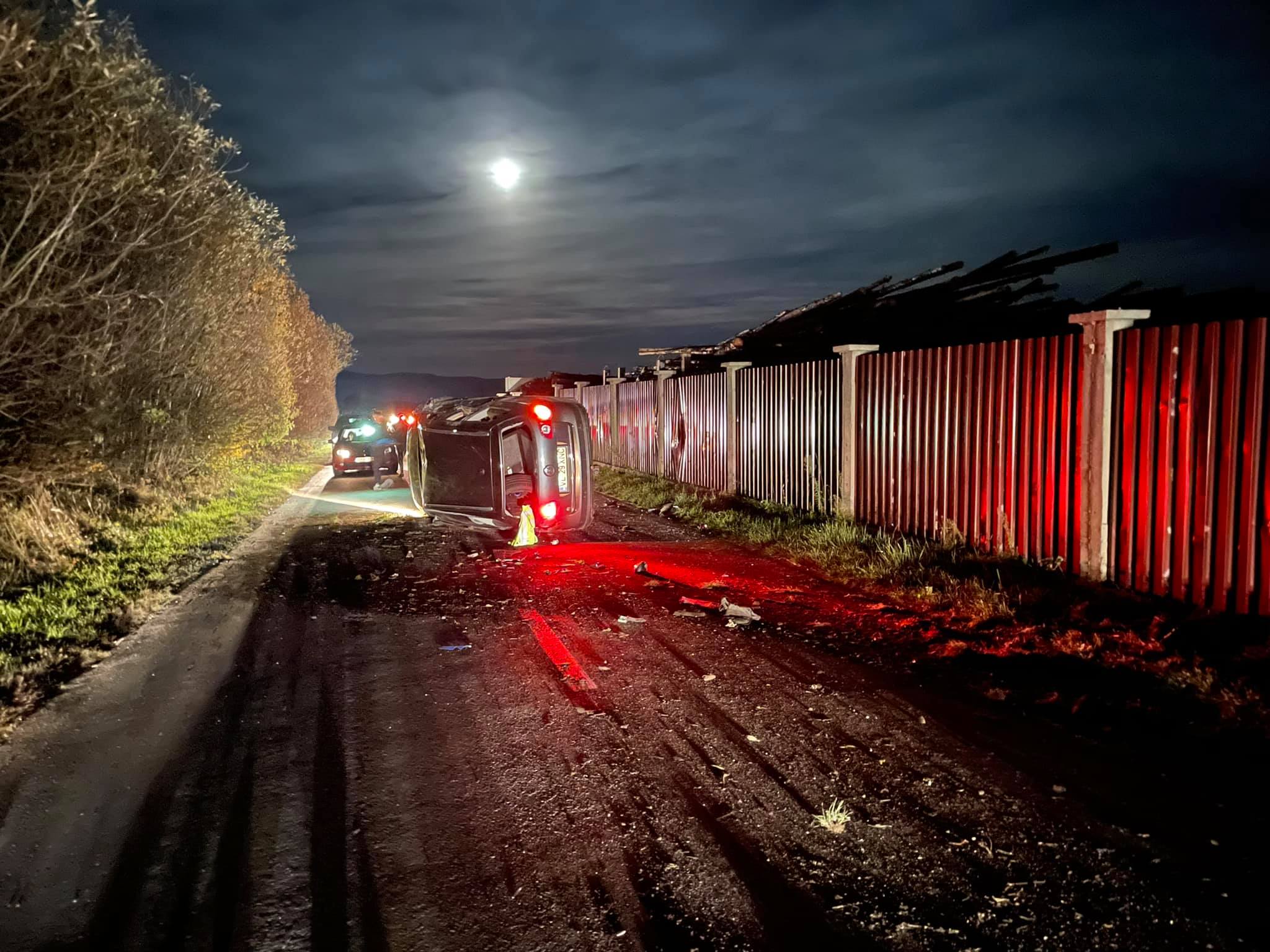 Biciclist în stare gravă, după ce a fost călcat de două mașini, între Sadu și Tălmaciu