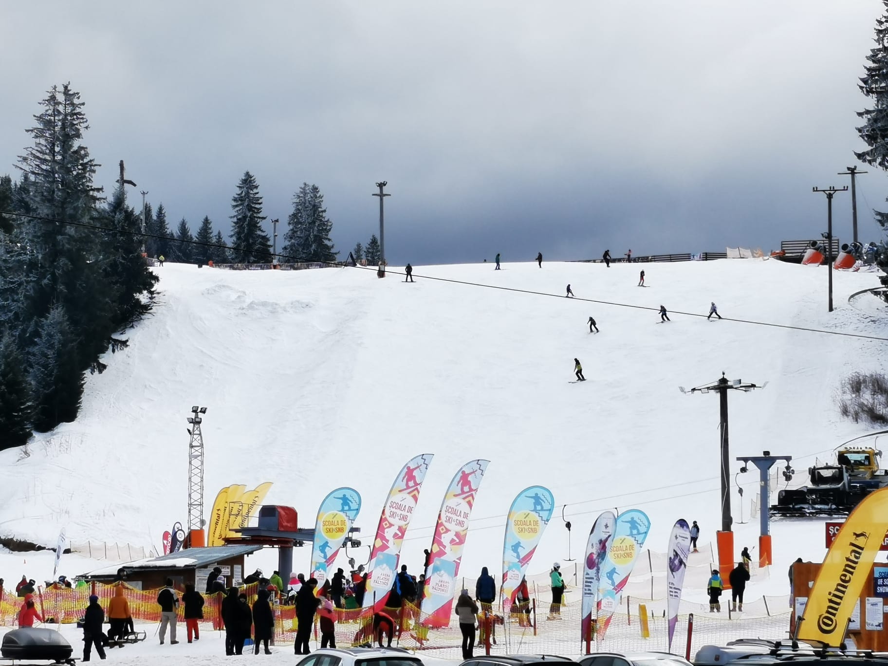 Se face frig în Sibiu. Început de martie cu temperaturi negative