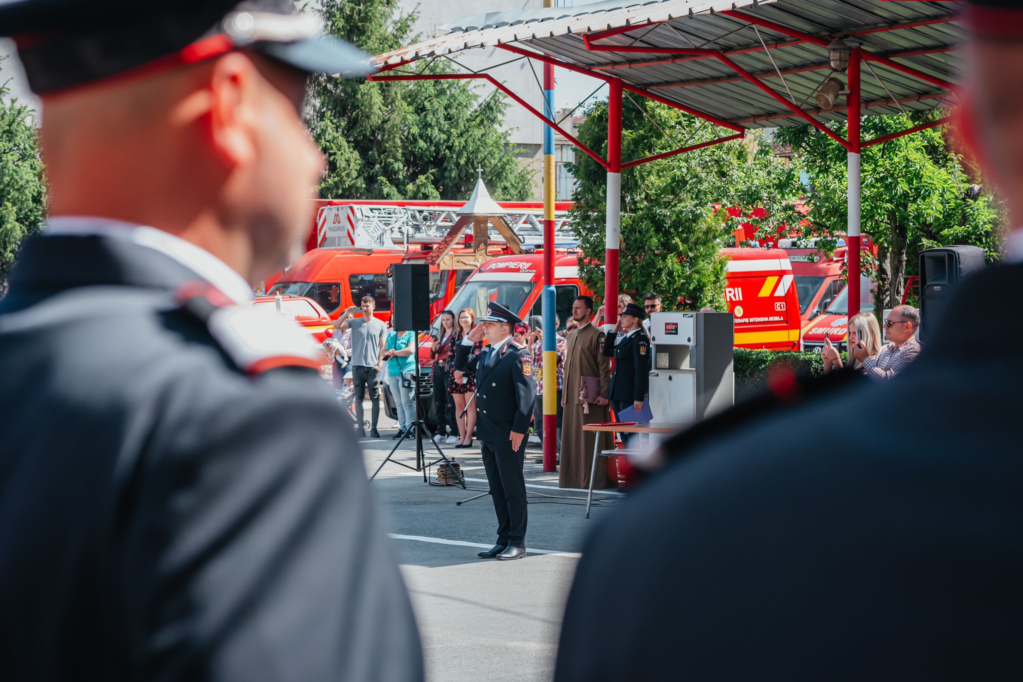 35 de cadre ale ISU Sibiu au depus jurământul militar