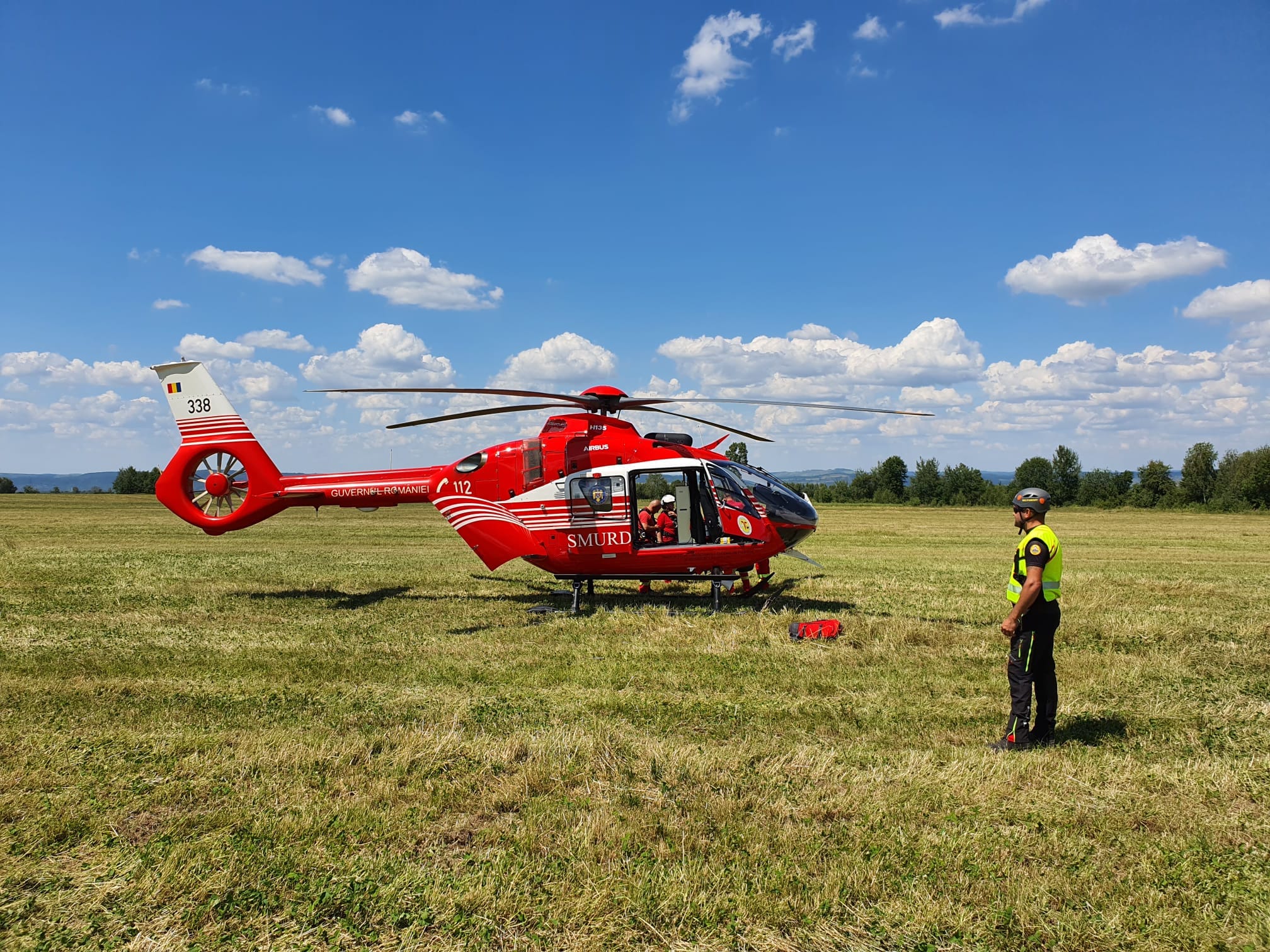 Turistă din Ungaria, rănită în Munții Făgăraș și preluată de un elicopter SMURD