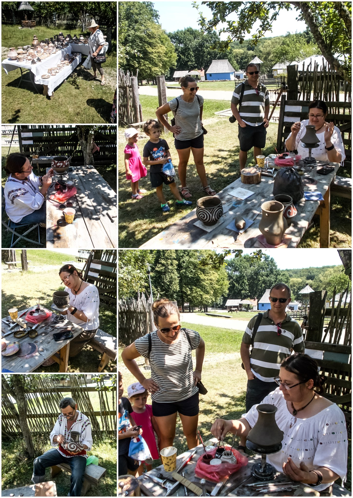 Lecții de olărit, de la meșteri din Teleorman, predate în Muzeul din Dumbrava Sibiului